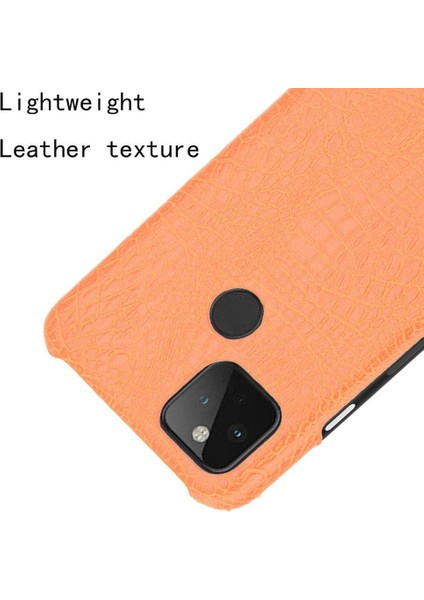 Google Pixel 4A 5g Anti Scratch Uyumluluk Için Şık Klasik Kılıf (Yurt Dışından)