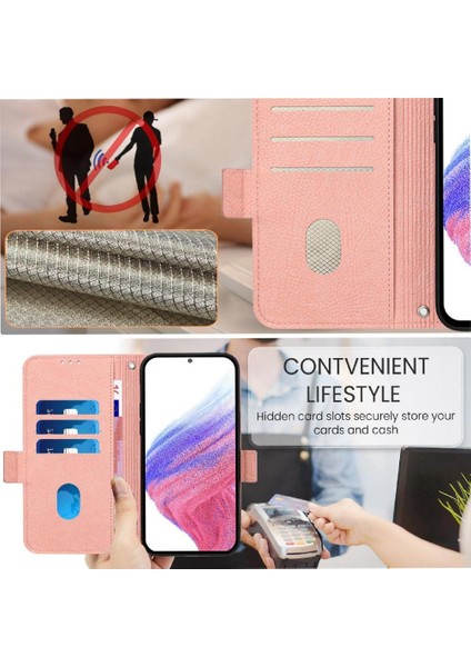 Oneplus Ace 2 5g Manyetik Cüzdan Pu Deri Kredi Kartı Yuvası ile Kılıf (Yurt Dışından)