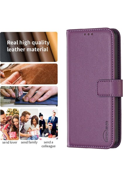 Samsung Galaxy Için Flip Case A52S 5g Çoklu Kart Yuvası Deri Kılıf Cüzdan (Yurt Dışından)