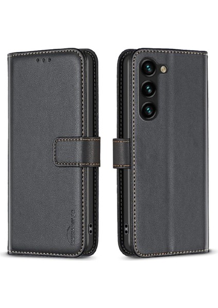 Samsung Galaxy S23 Deri Çanta Çok Renkli Iş Cüzdan Için Flip Case (Yurt Dışından)