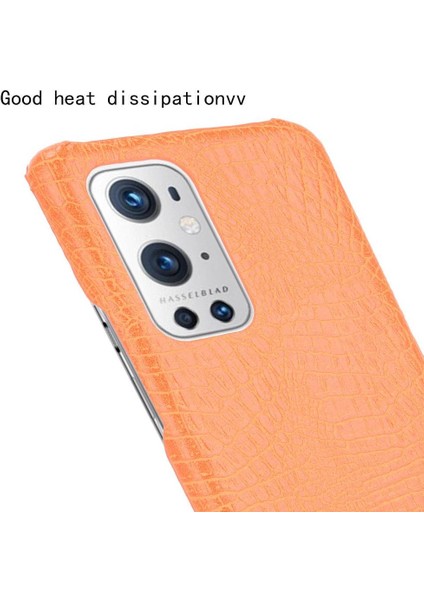 Oneplus 9 Pro Klasik Timsah Moda Anti Için Şık Klasik Kılıf (Yurt Dışından) modelleri