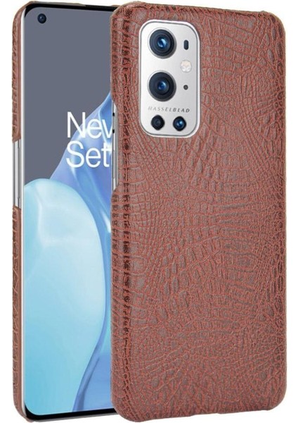 Oneplus 9 Pro Klasik Timsah Moda Anti Için Şık Klasik Kılıf (Yurt Dışından)