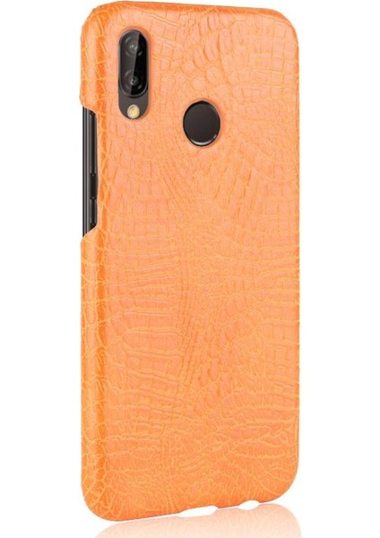 Huawei P20 Lite Klasik Timsah Moda Anti Için Şık Klasik Durumda (Yurt Dışından) fiyatları