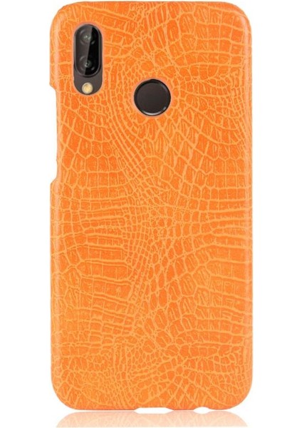Huawei P20 Lite Klasik Timsah Moda Anti Için Şık Klasik Durumda (Yurt Dışından) modelleri