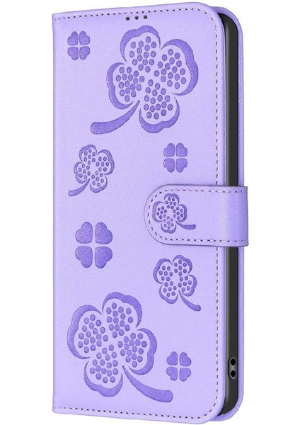 Samsung Galaxy A35 5g Çok Renkli Kart Yuvaları Tutucu Yonca Için Flip Case (Yurt Dışından) fırsatları