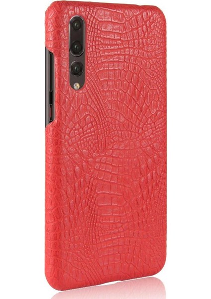 Huawei P20 Pro Klasik Timsah Moda Kapak Için Şık Klasik Kılıf (Yurt Dışından) modelleri