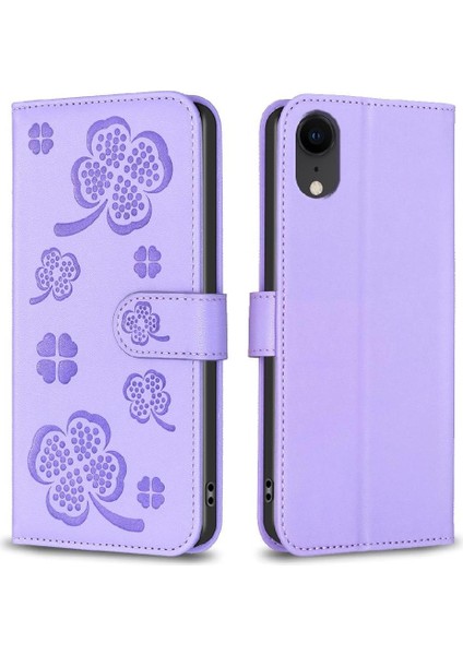 IPhone Xr Cüzdan Çok Renkli Kart Yuvaları Tutucu Kickstand Pu Için Flip Case (Yurt Dışından)