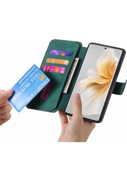 Vıvo V40 Lite Için Flip Case Retro Kart Standı Cüzdan Mıknatıs Koruyucu (Yurt Dışından)