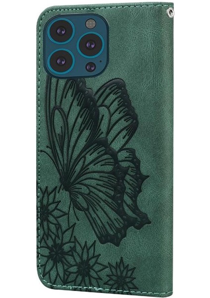 Kart Yuvası Standı Kickstand Koruyucu ile IPhone 16 Pro Max Için Flip Case (Yurt Dışından) modelleri