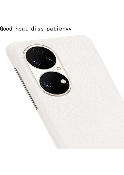 Huawei P50 Pro Koruyucu Kapak Klasik Timsah Için Şık Klasik Kılıf (Yurt Dışından) modelleri