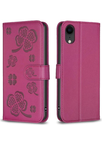 IPhone Xr Cüzdan Çok Renkli Kart Yuvaları Tutucu Kickstand Pu Için Flip Case (Yurt Dışından)