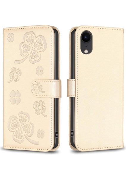 IPhone Xr Cüzdan Çok Renkli Kart Yuvaları Tutucu Kickstand Pu Için Flip Case (Yurt Dışından)