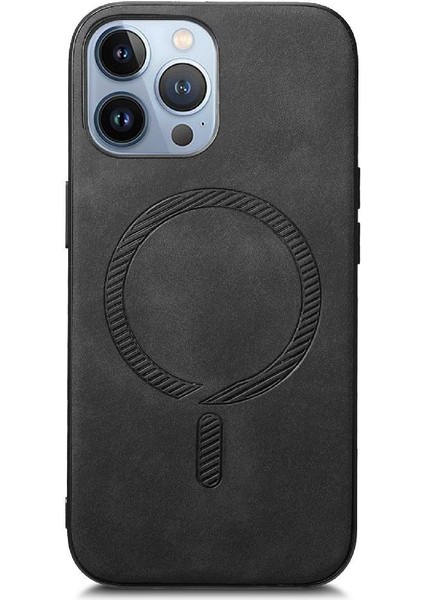 IPhone 13 Için Kılıf Pro Max Kablosuz Şarj Hafif Ince Magsafe Araba (Yurt Dışından)