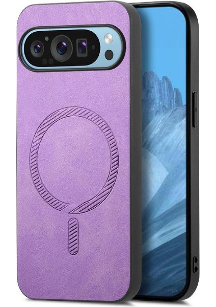 Google Pixel 9 Slim Hafif Magsafe Araba Mounts Kablosuz Için Flip Case (Yurt Dışından) modelleri