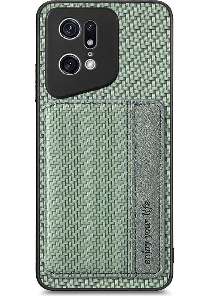 Oppo Bulmak Için Kılıf X5 Pro Rfıd Engelleme Manyetik Kart Tutucu Komple (Yurt Dışından)