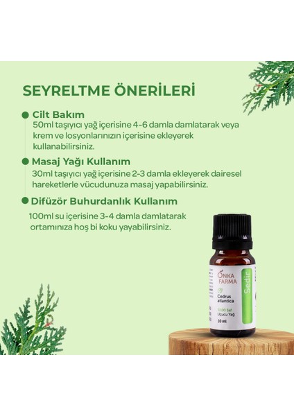 Onka Farma Sedir Yağı 10 ml