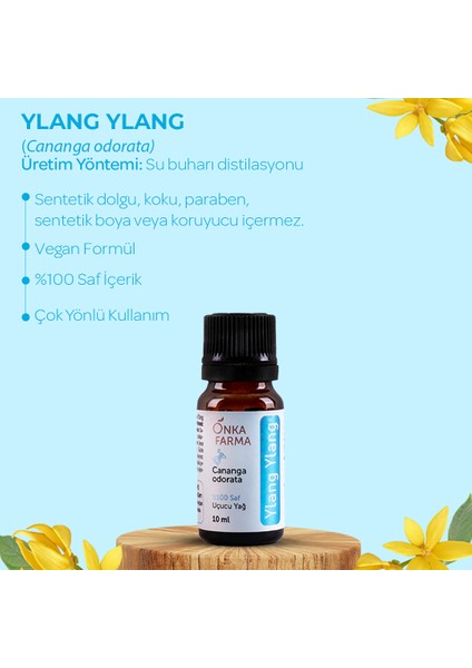 Onka Farma Ylang Ylang Yağı 10 ml