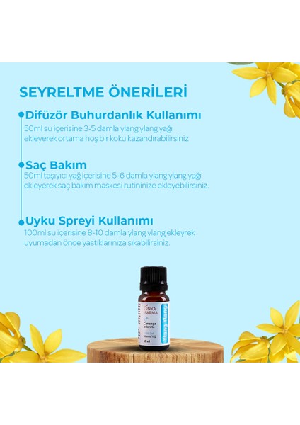 Onka Farma Ylang Ylang Yağı 10 ml