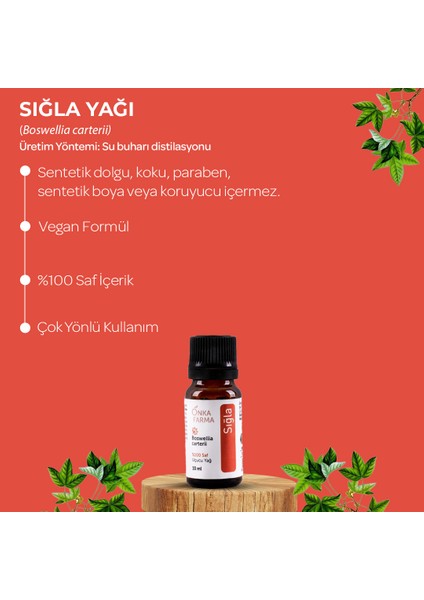 Onka Farma Saf Sığla Yağı 10 ml Uçucu Esansiyel Yağ