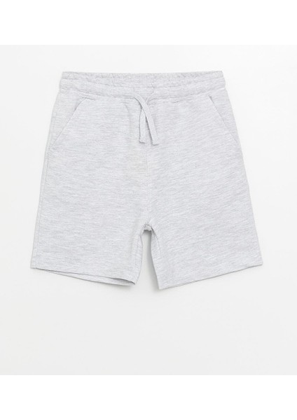 Beli Lastikli Basic Erkek Çocuk Şort