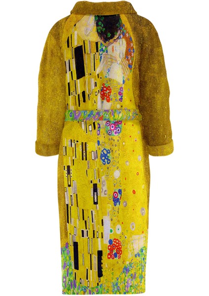 The Kiss / Gustav Klimt Bornoz