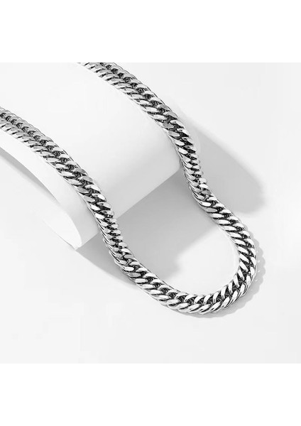 Gri 55 Cm. 5 Mm. Gürmet Erkek Çelik Zincir Dm91 fırsatları