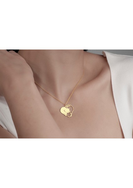 Kedi Gümüş Kolye ,925 Ayar Gümüş Kolye, Gümüş, Rose Gold, Altın Kaplama Kolye modelleri
