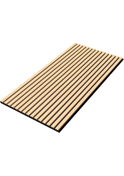 Mdf Akustik Panel 100X280 Safir Meşe Ahşap Duvar Paneli