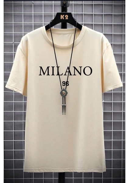 Only Trendwear Erkek Milano Baskılı Oversize Tshirt fiyatları