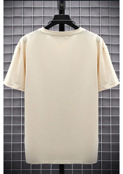 Only Trendwear Erkek Milano Baskılı Oversize Tshirt modelleri