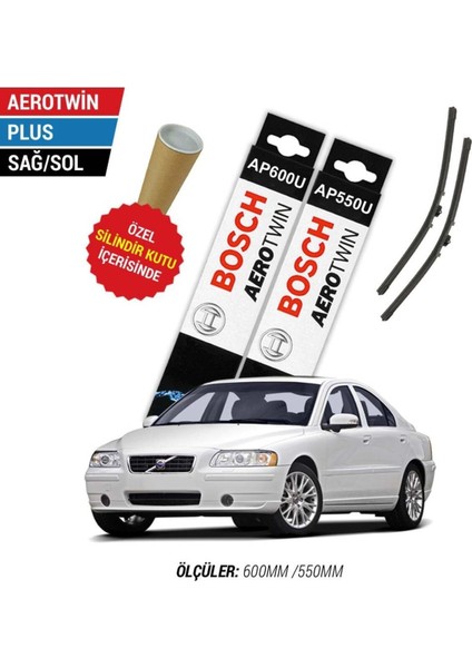 Volvo S60 Silecek Takımı (2004-2010) Bosch Aerotwin Plus