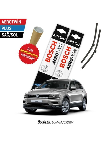 Vw Tiguan Silecek Takımı (2016-2022) Bosch Aerotwin Plus