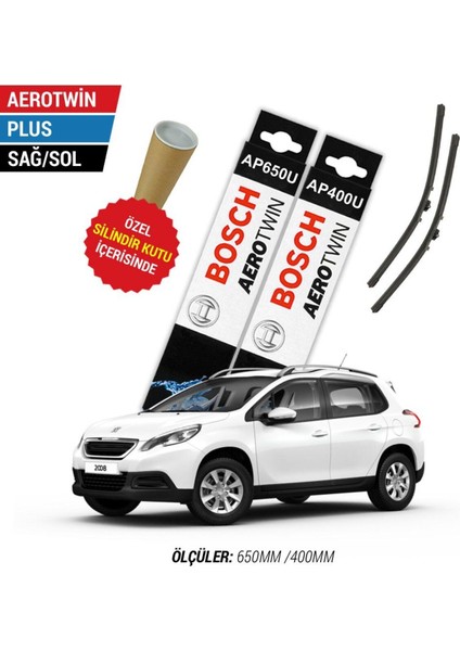 Peugeot 2008 Silecek Seti (2013-2019) Bosch Aerotwin Plus
