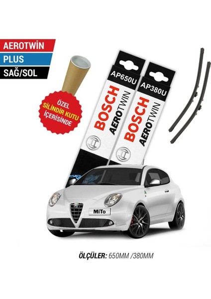 Alfa Romeo Mito Silecek (2008-2016) Bosch Aerotwin Plus