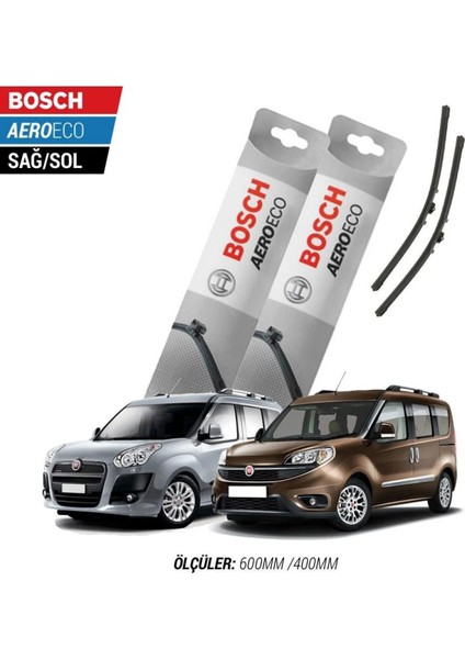Fiat Doblo 2017 Model Bosch Aeroeco Muz Silecek Takımı