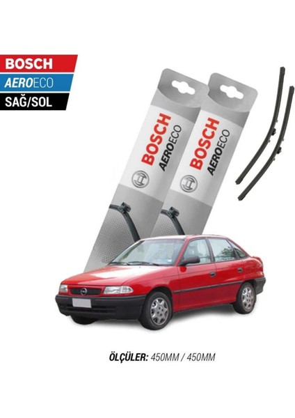 Opel Astra F 1997 Model Bosch Aeroeco Muz Silecek Takımı