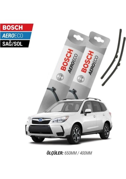 Subaru Forester 2013 Model Bosch Aeroeco Muz Silecek Takımı