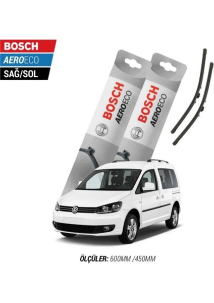 Volkswagen Caddy 2011 Model Bosch Aeroeco Muz Silecek Takımı