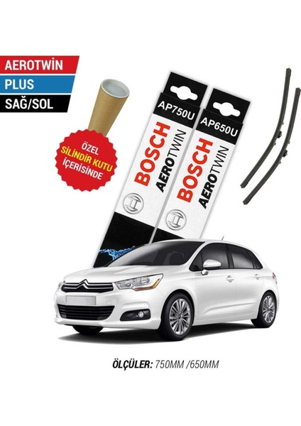 Citroen C4 Silecek Takımı (2012-2016) Bosch Aerotwin Plus