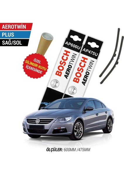 Vw cc Silecek Takımı (2008-2011) Bosch Aerotwin Plus