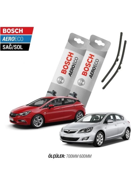 Opel Astra J / K 2014 Model Bosch Aeroeco Muz Silecek Takımı
