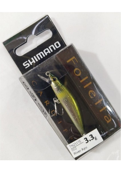 Cardiff Folletta 50SS 50MM 3.3gr Maket Yem - River Ayu