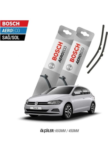 Volkswagen Polo 2022 Model Bosch Aeroeco Muz Silecek Takımı