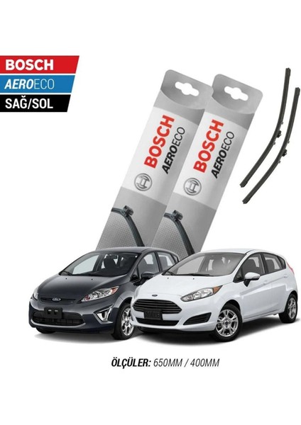 Ford Fiesta 2015 Model Bosch Aeroeco Muz Silecek Takımı
