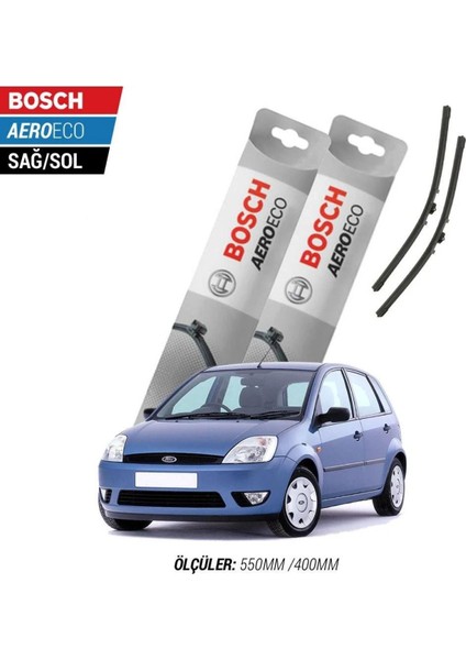 Ford Fiesta 2002 Model Bosch Aeroeco Muz Silecek Takımı