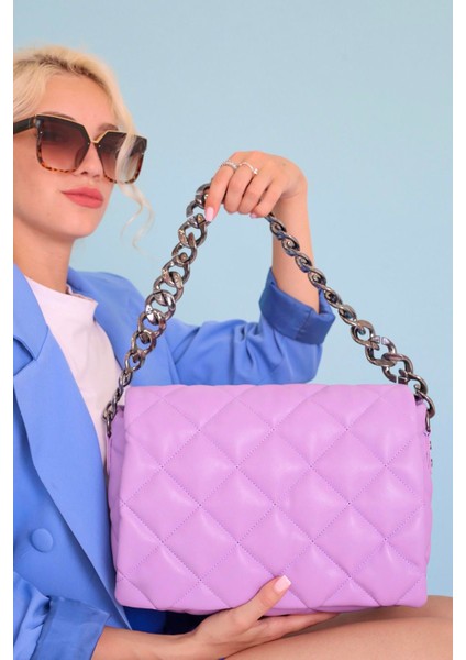 HELSİNKİ MODEL YENİ SEZON TREND ÇANTA LİLA