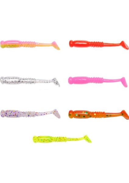 Rock Tail 4cm Kokulu Silikon Yem (12 Adet)