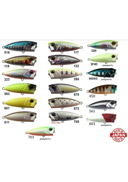 Usamı Snoopy 40F Popper 3.1 gr