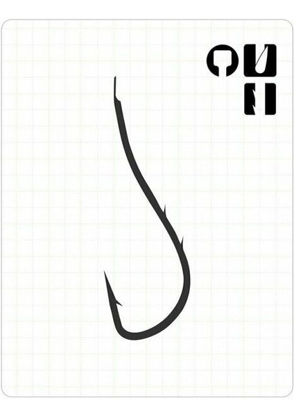2901 Ryusen Çift Tirnak Black Nikel Iğne