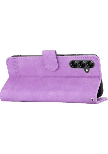 Samsung Galaxy A14 Premium Manyetik Kapatma Bileklik Nakit Için Flip Case (Yurt Dışından)